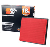 K&N Universal Air Filter 5in Flg 8-1/2in B 5-1/2in T 10-1/2in H Gen 3 Dry - 55 Plt