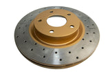 DBA 03-05 350Z / 03-04 G35 / 03-05 G35X Front Drilled & Slotted Street Series Rotor