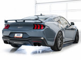 AWE 2024 Ford Mustang GT Fastback S650 RWD SwitchPath Cat-Back Exhaust w/ Quad Diamond Black Tips
