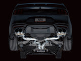 AWE 2024 Ford Mustang GT Fastback S650 RWD SwitchPath Cat-Back Exhaust w/ Quad Chrome Silver Tips