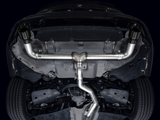 AWE Tuning 19-23 BMW 330i / 21-23 BMW 430i Base G2X Track Edition Axle-Back Exhaust - Diamond Black