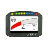 AEM CD-5LG Carbon Logging Flush Digital Dash Display w/ Internal 20Hz GPS & Antenna