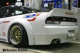 GReddy 89-93 Nissan 240SX 2Dr Rocket Bunny F&R Works Fender Flares V.1-FRP *Must Check Availability*