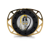 NRG Quick Release Kit Gen 257 - Black Body / Chrome Gold Cutout Ring