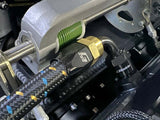 GReddy AN06 150 DEGREE HOSE END SWIVEL BLACK/GOLD ANODIZED