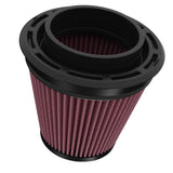 K&N Universal Clamp-On Air Filter 4-1/2in Flg 7-1/2in B 4-1/2in T 7-1/8in H Gen 3