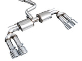 AWE Tuning 22-24 Audi 8Y S3 Touring Edition Exhaust - Chrome Silver Tips