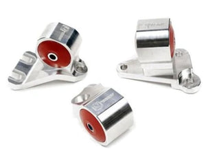 Innovative 90-91/92-93 Acura Integra GS-R Silver Aluminum Billet Mount Kit 95A Bushings (Cable)