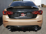 aFe 14-15 Infiniti Q50 V6 3.7L Takeda 2.5in 305 SS Cat Back Exhaust System w/ Black Tips