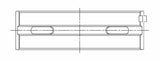 ACL Toyota/Lexus 2JZGE/2JZGTE 3.0L 0.025 Oversized High Performance Main Bearing Set