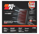 K&N Replacement Air Filter Kia Stin ger L4-2.5L F/I Turbo 2022