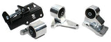 Innovative 92-95 Civic H-Series Black Aluminum Mounts 85A Bushings