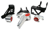 Innovative 92-95 Civic K-Series Silver Aluminum Mounts 85A Bushings (Not K24 Trans)
