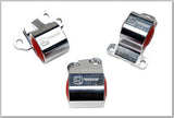 Innovative 92-95 Civic B/D Series Black Aluminum Mounts 60A Bushings (2 Bolt)
