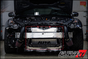 AMS Performance 09-23 Nissan GT-R Alpha Race Front Mount Intercooler w/Logo
