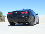 aFe MACHForce XP Exhaust 2.5in Stainless Steel CB/10-13 Chevy Camaro V6-3.6L (td) (gloss blk tip)