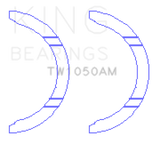 King Engine Bearings Mitsubishi EVO X 4B11T/Hyundai G4KC/G4KD/G4KE Thrust Washer Set