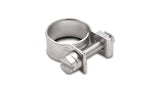 Vibrant Fuel Injector Style Mini Hose Clamps 13-15mm clamping range Pk of 10 Zinc Plated Mild Steel