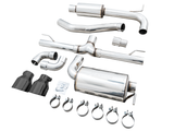 AWE Tuning 2022 VW GTI MK8 Touring Edition Exhaust - Diamond Black Tips