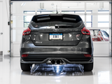 AWE Tuning Ford Focus ST Touring Edition Cat-Back Exhaust - Resonated - Chrome Silver Tips