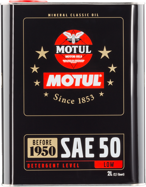Motul Classic SAE 50 Oil - 2L