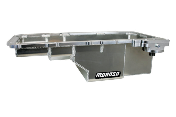 Moroso GM LS/93-02 F Body (w/Spin-On Oil Filter Adapter) Drag Race Wet Sump 6qt 6in Aluminum Oil Pan