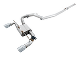 AWE Tuning Ford Focus RS SwitchPath Cat-Back Exhaust - Chrome Silver Tips