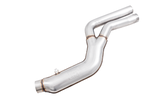 AWE Tuning 2020 Toyota Supra A90 Resonated Touring Edition Exhaust - 5in Chrome Silver Tips