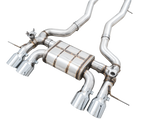AWE Tuning SwitchPath Cat-Back Exhaust for BMW G8X M3/M4 - Chrome Silver Tips