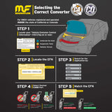 MagnaFlow 75-78 Nissan 280Z CA Manifold DF Converter