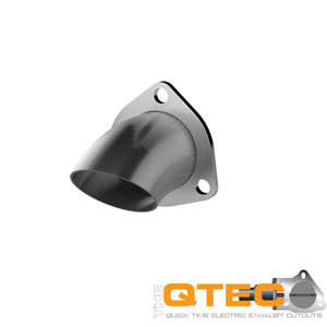 QTP 3in Bolt-On QTEC Adjustable Turn Down
