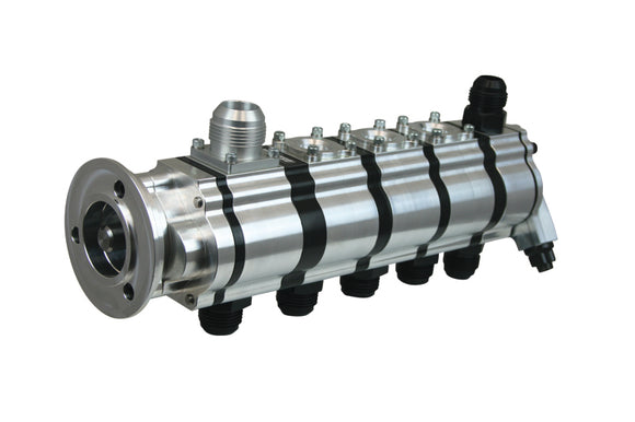 Moroso Procharger 5 Stage Dry Sump Oil Pump - Tri-Lobe - V-Band Clamp - 1.200 Pressure