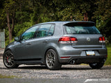 AWE Tuning Mk6 GTI Performance Cat-Back - Diamond Black Round Tips