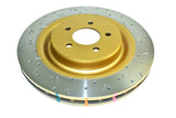 DBA 15-20 Ford Mustang GT (w/352mm Frt Rotor w/o Perf Pkg) Front 4000 Series Drilled & Slotted Rotor
