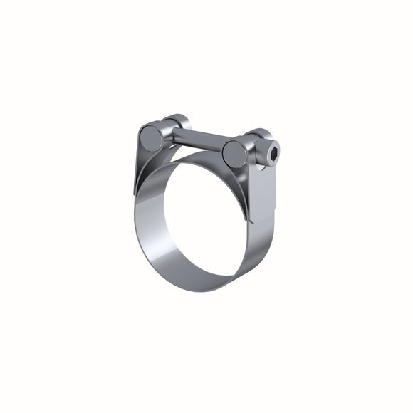 MBRP Universal 1.875in Barrel Band Clamp - Stainless (NO DROPSHIP)
