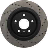 StopTech 08-09 Infiniti EX35 / 05-08 G35 / 09 G37 / 06-09 M35/M45 Drilled Left Front Rotor