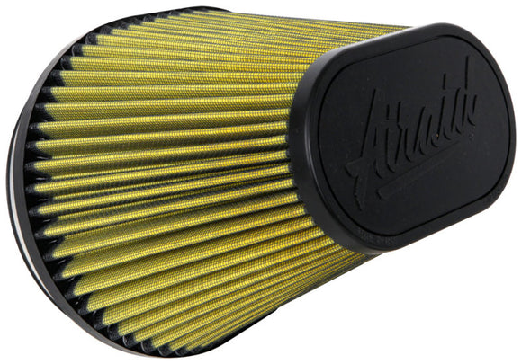 Airaid Universal Air Filter - Cone 6in F x 9x7-1/4in B x 6-1/4x3-3/4in T x 7in H - Synthaflow