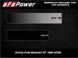 aFe BladeRunner 2.5in Aluminum Hot Side Charge Pipe 15-20 Subaru WRX 2.0T - Black