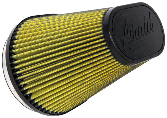 Airaid Universal Air Filter - Cone 6in F x 9x7-1/2in B x 6-3/8x3-7/8in T x 8in H - Synthaflow