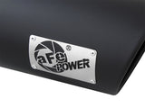 aFe Diesel Exhaust Tip Bolt On Black 4in Inlet x 6in Outlet x 15in