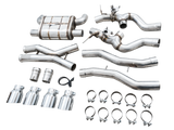 AWE Tuning SwitchPath Cat-Back Exhaust for BMW G8X M3/M4 - Chrome Silver Tips