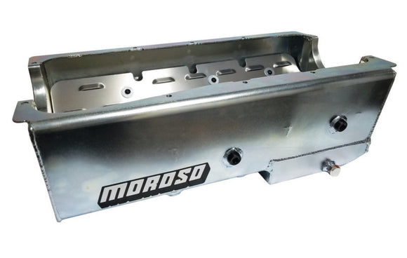 Moroso Ford 429-460 (w/Box Sump) Drag Race Wet Sump 9qt 7-7/8in Steel Oil Pan