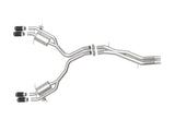 aFe 18-20 Audi RS5 Coupe MACH Force-Xp 3in to 2.5in 304 SS Axle-Back Exhaust System-Quad Carbon Tips
