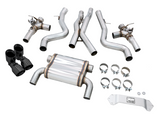AWE Tuning BMW F8X M3/M4 Track Edition Cat-Back Exhaust - Diamond Black Tips