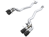 AWE Tuning 18-19 BMW M5 (F90) 4.4T AWD Cat-Back Exhaust - Track Edition (Diamond Black Tips)