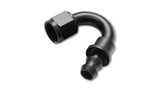 Vibrant -4AN Push-On 150 Degree Hose End Fitting
