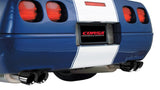 Corsa Sport Cat-Back Exhaust w/ Twin 3.5in Black Tips 96-96 Chevrolet Corvette C4 5.7L V8 LT4