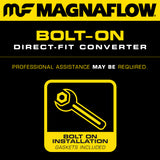 MagnaFlow Direct Fit Catalytic Converter 98-01 Nissan Altima 2.4L, Rear