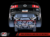 AWE Tuning S197 Mustang GT Axle-Back Exhaust - Track Edition (Chrome Silver Tips)