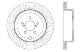 StopTech Drilled Sport Brake Rotor